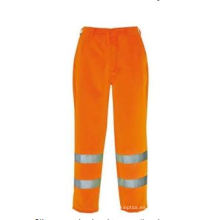 Pantalones de seguridad de alta visibilidad, tela Oxford de poliéster, En / ANSI